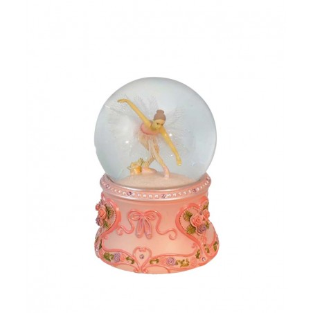 Glitter globe ballerina