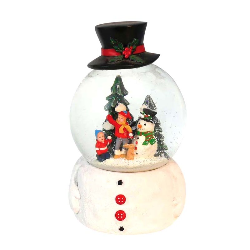 Musicbox “snowglobe with hat”