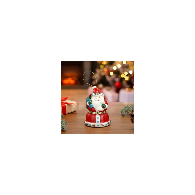 Porcelain Music Box – Santa