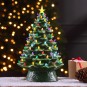 Grün facettierter Weihnachtsbaum 46 cm