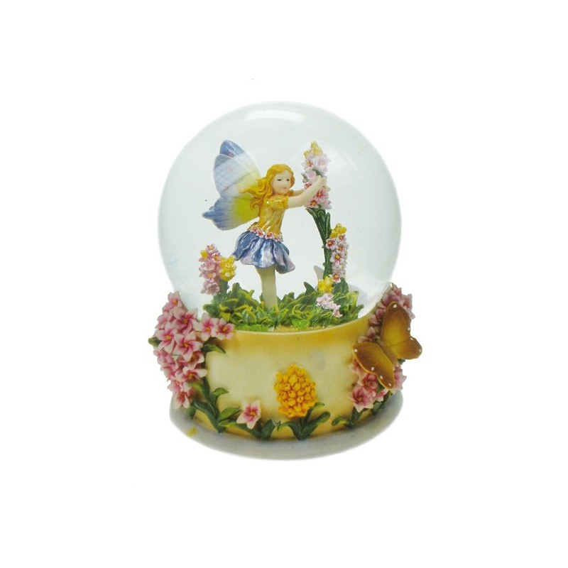 Glitter globe flower fairy