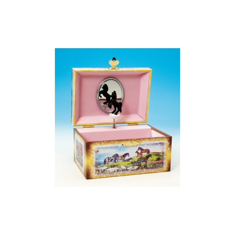 Treasure box horses