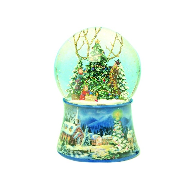 Decorate snow globe