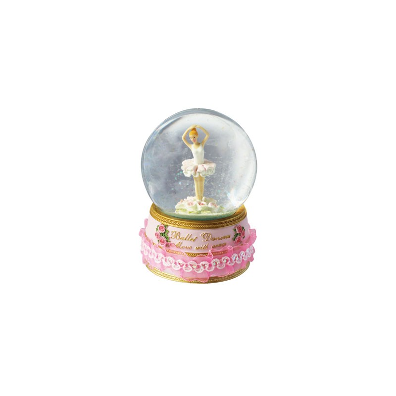 Glitter globe with ballerina